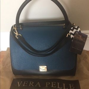 Vera pelle NWT multicolor leather purse